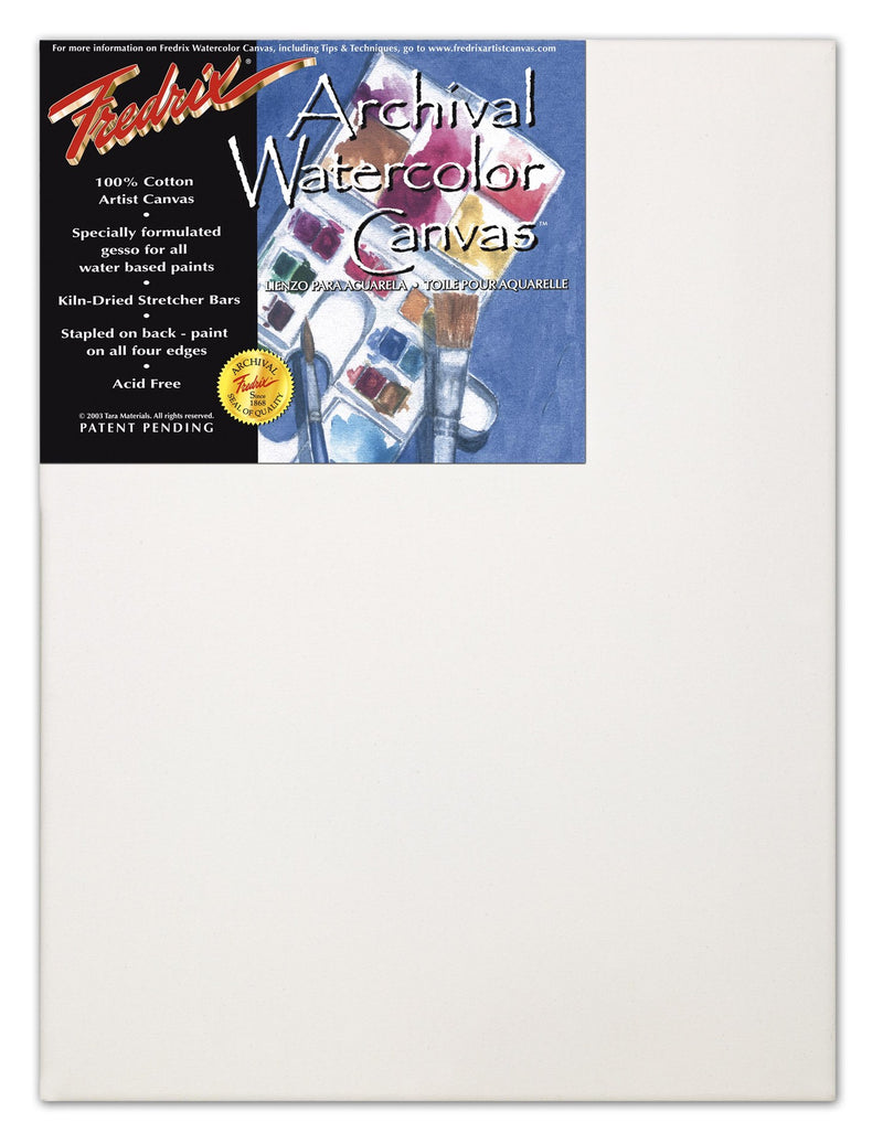 Fredrix Archival Watercolour Canvas Boards