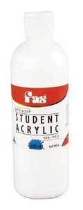 Fas Student Acrylic Paint 500ml#Colour_WHITE