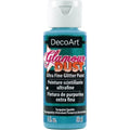 Decoart Glamour Dust Glitter Craft Paint 2oz 59ml#Colour_TURQUOISE SPARKLE