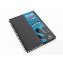 Artgecko Splashy Sketchbook 40 Pages 20 Sheets 300gsm White Paper