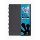 Artgecko Splashy Sketchbook 40 Pages 20 Sheets 300gsm White Paper