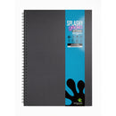 Artgecko Splashy Sketchbook 40 Pages 20 Sheets 300gsm White Paper