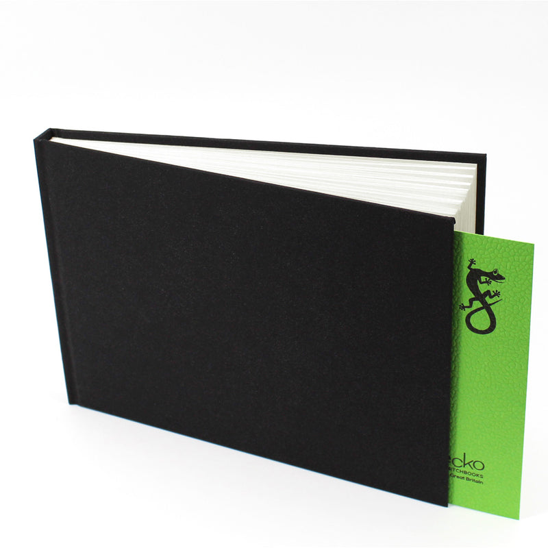 Artgecko Classy Sketchbook Casebound Landscape 92 Pages 46 Sheets 150gsm White Paper