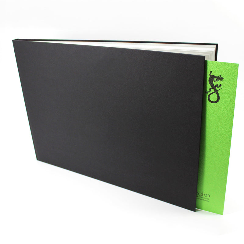 Artgecko Classy Sketchbook Casebound Landscape 92 Pages 46 Sheets 150gsm White Paper