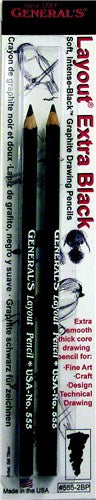 General's Layout Drawing Pencil (2piece Blister)