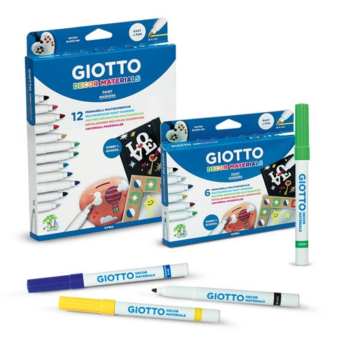 giotto decor marker set of 12