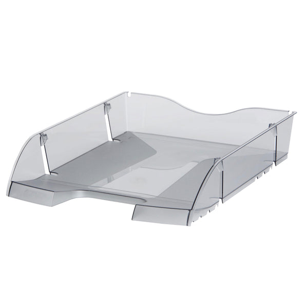 maped helit document tray#colour_TRANSLUCENT GREY