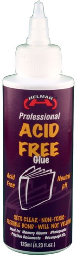 Helmar Professional Acid Free Clear Glue 125ml