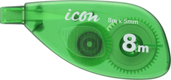 ICON CORRECTION TAPE 5MM X 8M - PACK OF 12