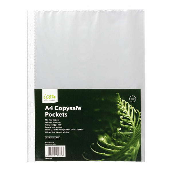 Icon Copysafe Pockets A4 - Pack of 10
