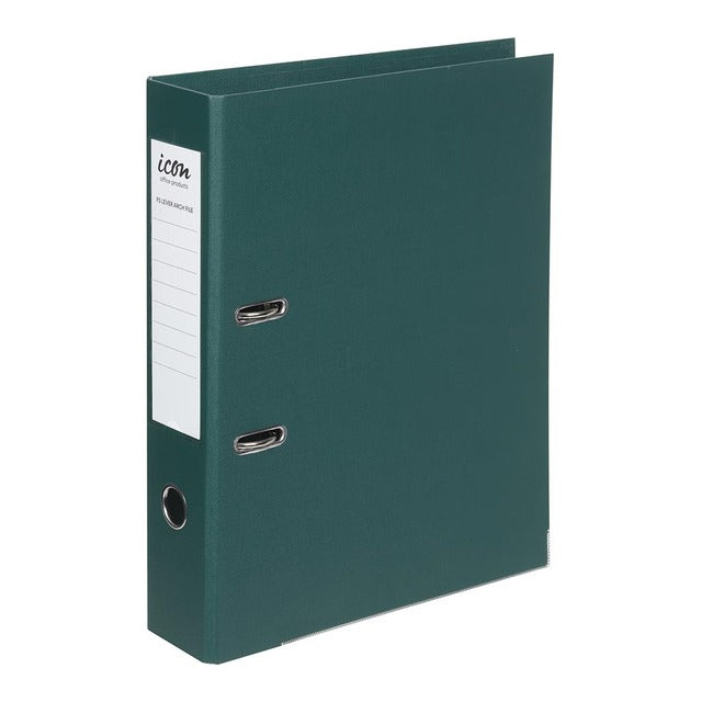 Icon Lever Arch File Foolscap Linen