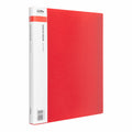 Icon Display Book A4 With Insert Spine 40 Pocket#Colour_RED