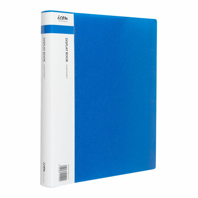 Icon Display Book A4 With Insert Spine 60 Pocket