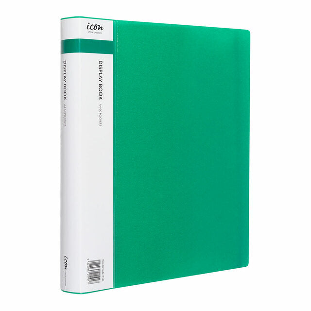 Icon Display Book A4 With Insert Spine 60 Pocket