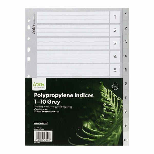 Icon PP Indices 1-10#Colour_GREY