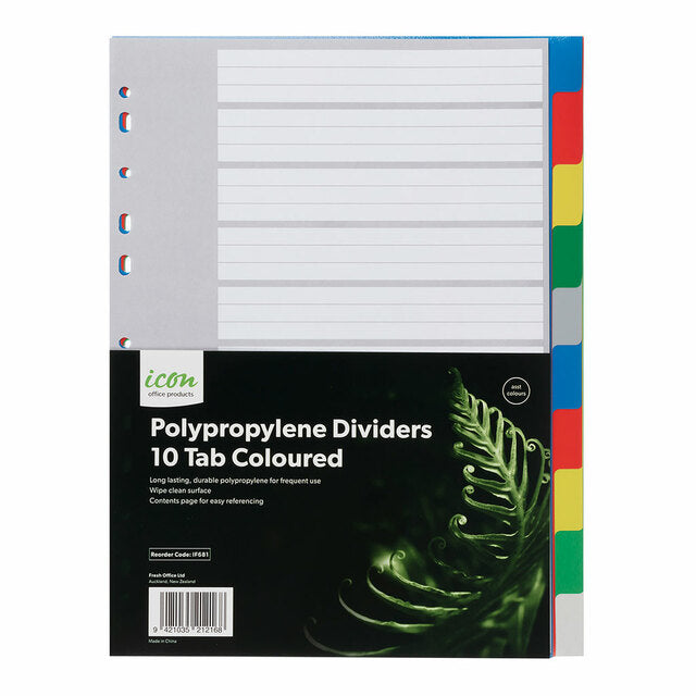 Icon PP Dividers Coloured