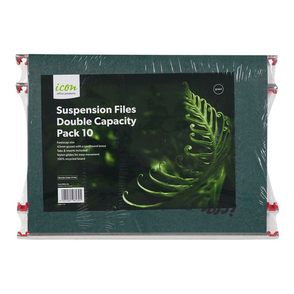 Icon Suspension Files Fs Double Capacity Pack Of 10