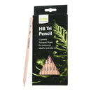 Icon HB Pencil Triangular Natural - Pack of 12