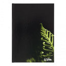 icon casebound hard cover notebook black 200 pg