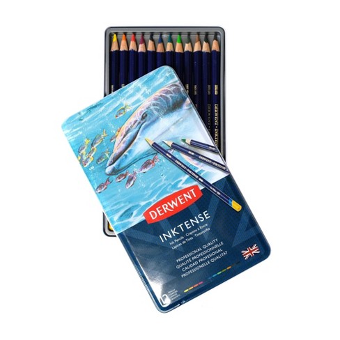 Derwent Inktense Pencil Assorted#pack size_PACK OF 12