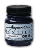 Jacquard Textile Colours Fabric Paints 66.54ml#Colour_NAVY BLUE