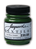 Jacquard Textile Colours Fabric Paints 66.54ml#Colour_OLIVE GREEN