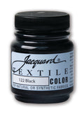 Jacquard Textile Colours Fabric Paints 66.54ml#Colour_BLACK