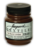 Jacquard Textile Colours Fabric Paints 66.54ml#Colour_BURNT UMBER