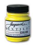 Jacquard Textile Colours Fabric Paints 66.54ml#Colour_FLUORESCENT YELLOW