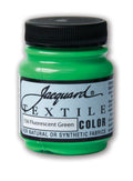 Jacquard Textile Colours Fabric Paints 66.54ml#Colour_FLUORESCENT GREEN