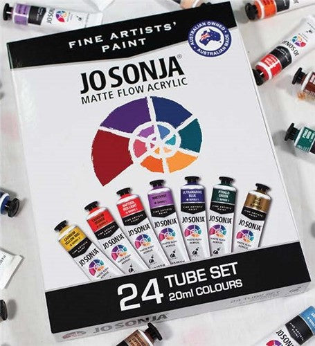 Jo Sonja Acrylic Paint 20ml Set Of 20