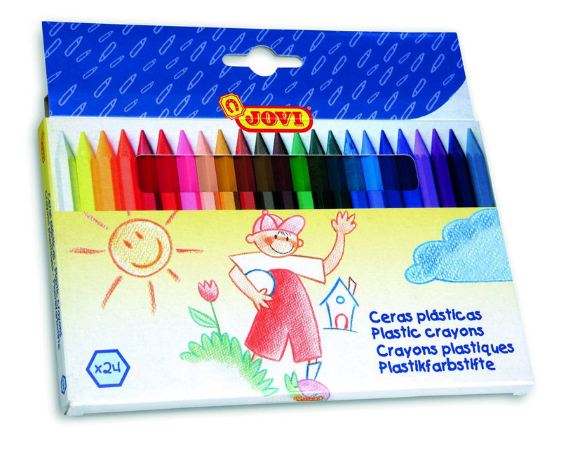 jovi art plastic crayons