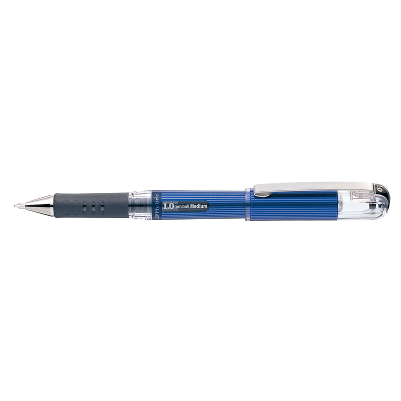 pentel hybrid gel grip dx gell roller pen stick k230 1.0mm box of 12