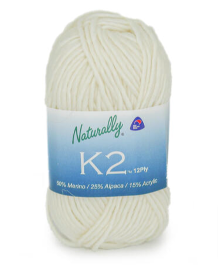 Naturally K2 Yarn 12ply
