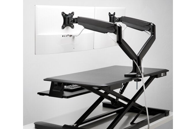 kensington smartfit one touch dual monitor arm