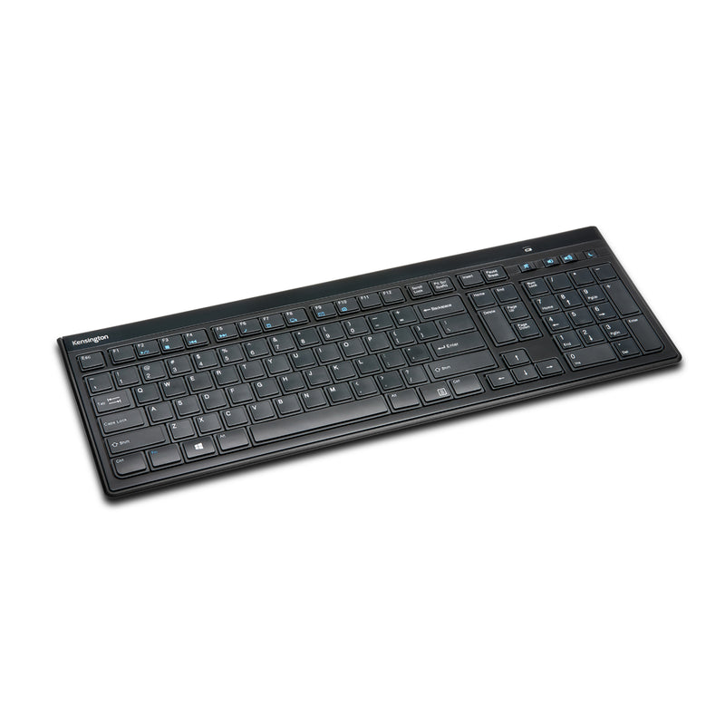 kensington® slim type wireless keyboard black