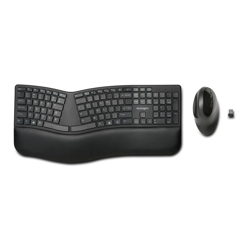 kensington dual wireless ergo desktop set