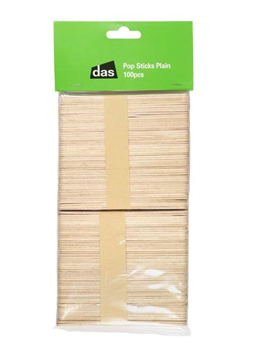 Das Popsticks Plain#Pack Size_PACK OF 100