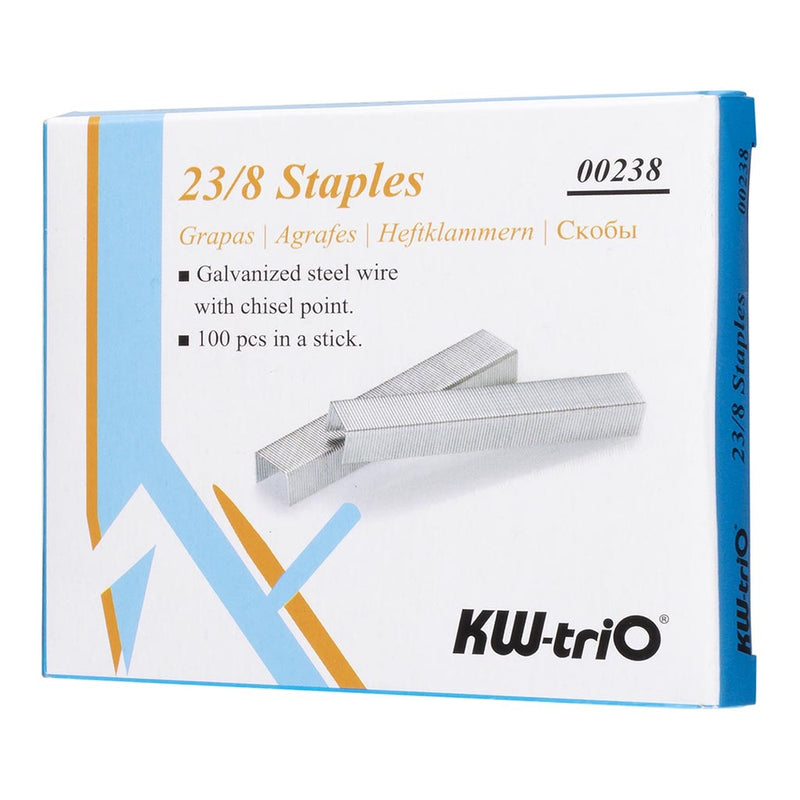 KW-triO Staples 23/8 Pack of 1000