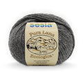 Sesia Lana Ecologica Yarn 10ply#Colour_LIGHT CHARCOAL (461)