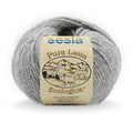 Sesia Lana Ecologica Yarn 10ply#Colour_CHARCOAL/NATURAL MARL (610)