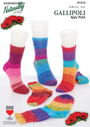 Naturally Pattern Leaflet Gallipoli Accessories/socks