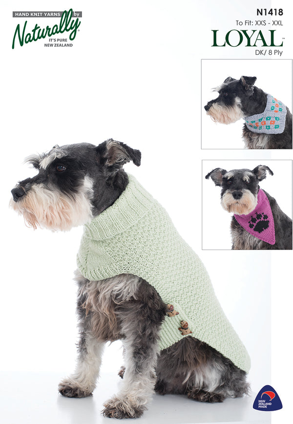 Naturally Pattern Leaflet Loyal DK Accessories/Dog Accessories