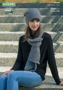 Naturally & Sesia Pattern Leaflet Bunny 14ply Womens/Hats & Scarves