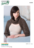 Naturally & Sesia Pattern Leaflet Dahu Fancy 4ply Womens/Top