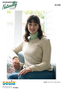 Naturally Pattern Leaflet Sesia Arboris Dk/8ply Womens/sweater