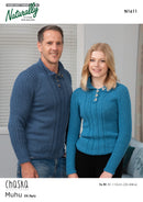 Naturally Pattern Leaflet Chaska Muhu DK/8Ply Unisex/Sweater