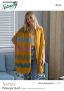 Naturally Pattern Leaflet Rosarios4 Principe Real DK  Womens/Scarf