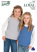 Naturally Pattern Leaflet Loyal 8 & 10ply Kids/Vest