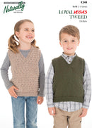 Naturally Pattern Leaflet Loyal Vegas Tweed Kids/Vest